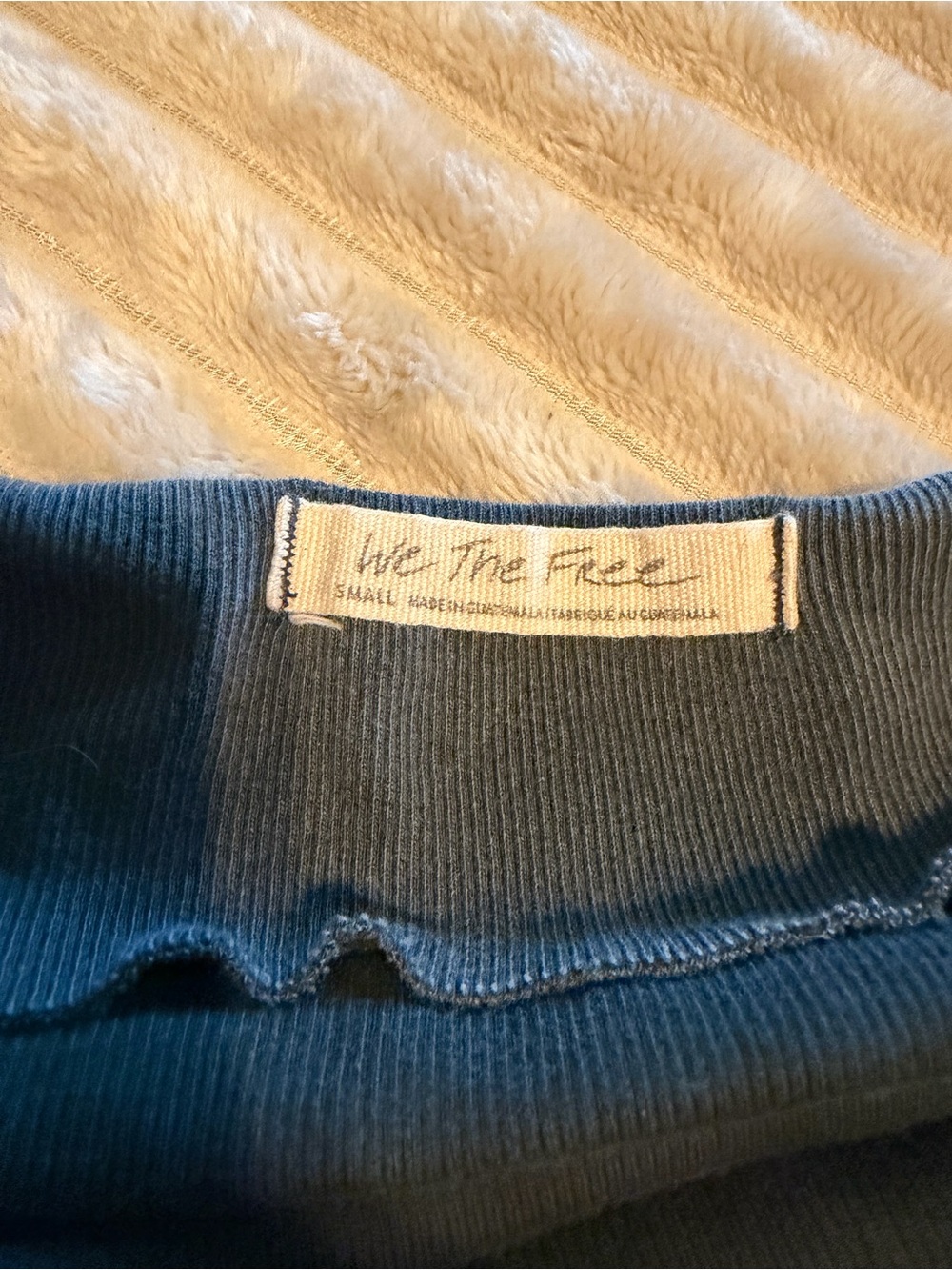 Free People Off-the-Shoulder Ribbed Sweater - Picture 3 of 4